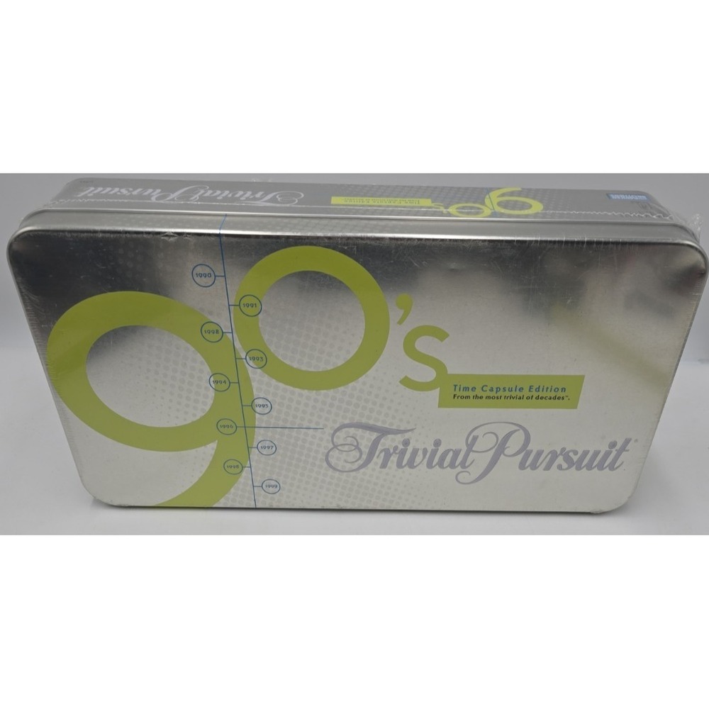 SEALED Trivial Pursuit 90's Time Capsule Edition Complete Parker Brothers 2004